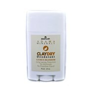 Zion Health Adama Minerals Clay Deodorant, Citrus Blossom, 2.5 Oz - Natural & Effective