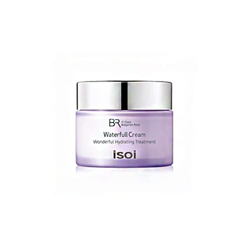 Isoi Bulgarian Rose Waterfull Cream - Hydrating Moisturizer, 50Ml, 1.69 Fl Oz