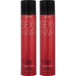 Sexy Hair Big Spray And Play Volumizing Hair Spray Duo - 10 Oz (Packaging May Vary)