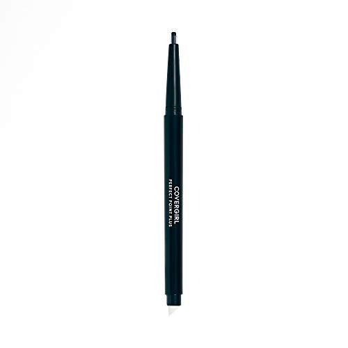 COVERGIRL Perfect Point Plus Eyeliner Pencil  Black Onyx Pack of 1  LongLasting  Versatile Black Eyeliner  Soft Smudging Tip  N