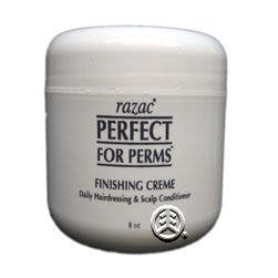 Razac Perfect For Perms Finishing Creme, 4Oz - Ideal Hair Styling Cream For Permed Hair