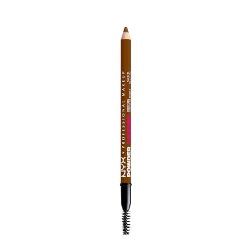 Nyx Professional Makeup Powder Louder Eyebrow Pencil - Vegan, 12Hr Wear, Auburn, 0.04 Oz