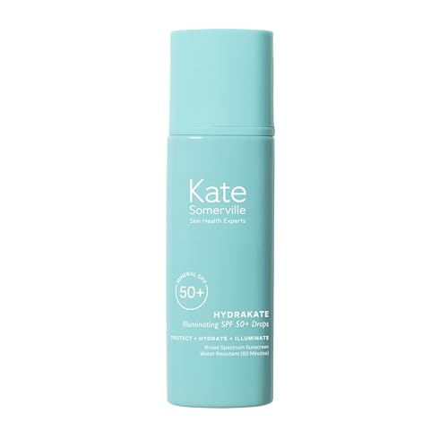 Kate Somerville Hydrakate Sunscreen Drops, 50+ Spf, Moisturizing, Anti-Aging, 1.7 Fl Oz