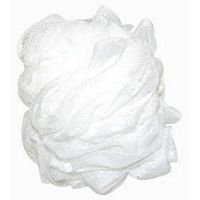 Earth Therapeutics Blossom White Body Sponge - Soft, Absorbent Bath Accessory