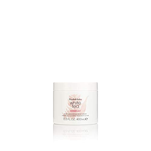 Elizabeth Arden White Tea Ginger Lily Body Cream, 13.5 oz, Moisturizing with Shea Butter