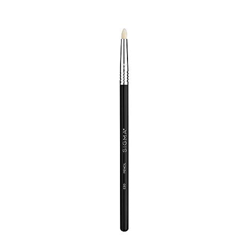 Sigma Beauty Professional E30 Pencil Synthetic Eye Makeup Brush with SigmaTech fibers for Highlighting  Lining and Blending Eyes