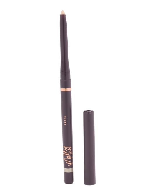 Mally Evercolor Waterproof Eyeliner - Latte, Smudge-Proof, Creamy Gel - 0.01 Oz, Pale Gold