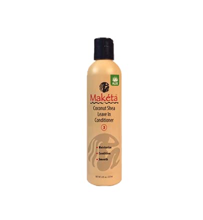 Maketa Coconut Shea Leave-In Conditioner, 1 Fl Oz - Moisturizing Hair Care Treatment