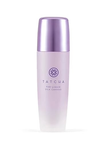 Tatcha Liquid Silk Canvas Primer | Weightless Oil-Free Face Primer, 30 ml | 1 oz