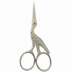 Satin Edge Stork Scissors - Premium Satin Finish For Precision Cutting, Crafting & Sewing