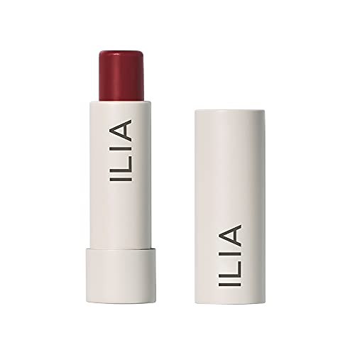 ILIA Balmy Tint Hydrating Lip Balm - Non-Toxic, Cruelty-Free, Moisturizing Sheer Lip Color in Wanderlust, 0.15 oz