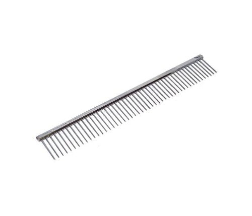 #1 All Systems Ultimate Poodle Comb - Silver Metal Dog Grooming Tool