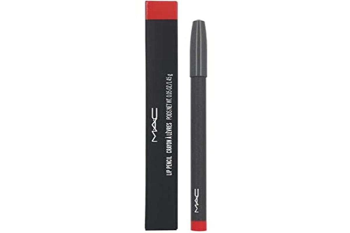 M.A.C Ruby Woo Lip Pencil - 0.05 Oz | Vibrant Red Lip Liner for Bold Lips