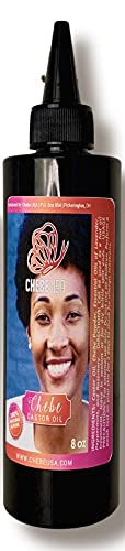 Uhuru Naturals Chebe Hair Growth Oil - 8 Fl Oz With Castor Oil For Stronger Hair Growth