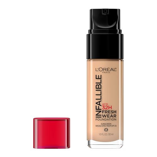 L’Oréal Paris Infallible 32HR Lightweight Foundation, 460 Golden Beige, 1 Fl Oz