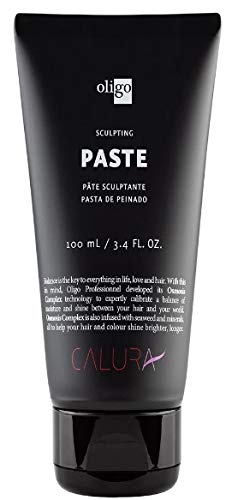 Oligo Professionnel Calura Sculpting Paste - Strong Hold Matte Hair Paste For Men & Women 3.4Oz