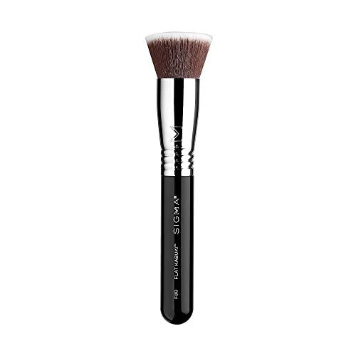 Sigma Beauty F80 Flat Kabuki Brush  Best Selling Foundation Brush  Professional Grade Makeup Brush to Blend Liquid  Cream Prod