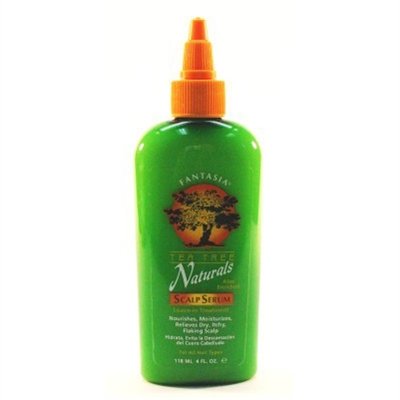 Fantasia Tea Tree Natural Serum Scalp 4Oz (2 Pack) - Nourishing Hair Care Solution