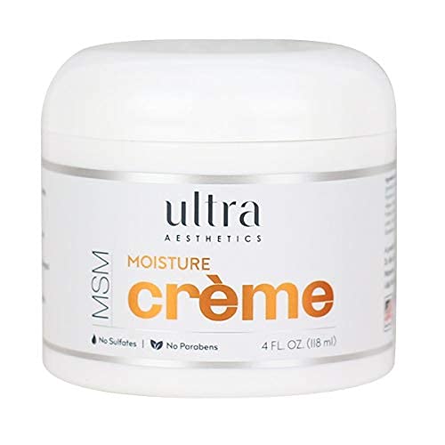 Ultra Aesthetics Msm Moisture Creme - 4 Fl Oz Hydrating Skin Care Moisturizer