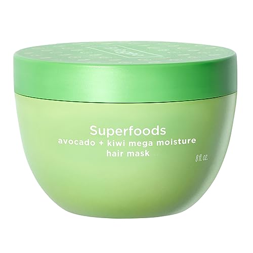 Briogeo Avocado + Kiwi Mega Moisture Mask, Deep Hydration for Dry Hair, 8 fl oz, Vegan