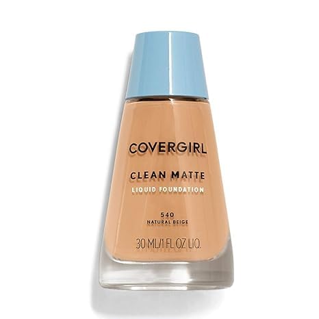 Covergirl Clean Oil Control Makeup, Buff Beige, 1 Oz (Pack Of 2) - Flawless Finish Foundation