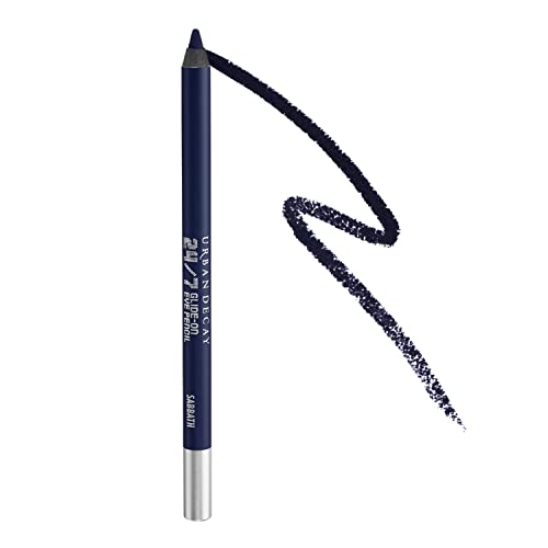 URBAN DECAY 24/7 Glide-On Waterproof Eyeliner Pencil - Sabbath Deep Navy Matte, Smudge-Proof