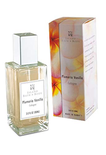 Island Bath & Body Plumeria Vanilla Cologne Spray - 3oz Fragrance for Women