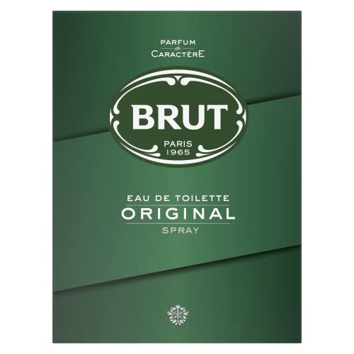 Brut Original EDT Spray for Men, 3.38 Fl Oz - Classic Fragrance for Him, Long-lasting Scent, Perfect for Everyday Wear