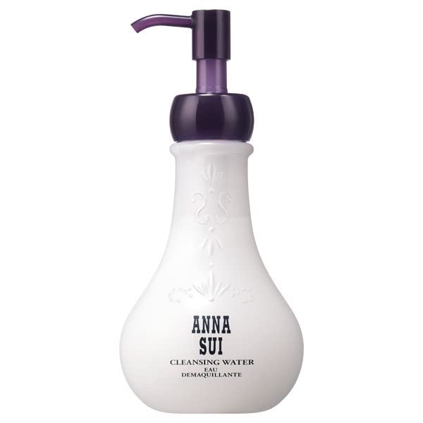 Anna Sui Cleansing Water - Moisturizing Makeup Remover, Botanical Extract, 6.7 Fl Oz