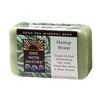 One With Nature Peppermint Soap Bar - Natural & Refreshing Cleanse