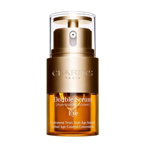 clarins Double Serum Eye  AntiAging Eye Treatment  Visibly Smoothes  Firms  Hydrates and Revitalizes For More YouthfulLooking 