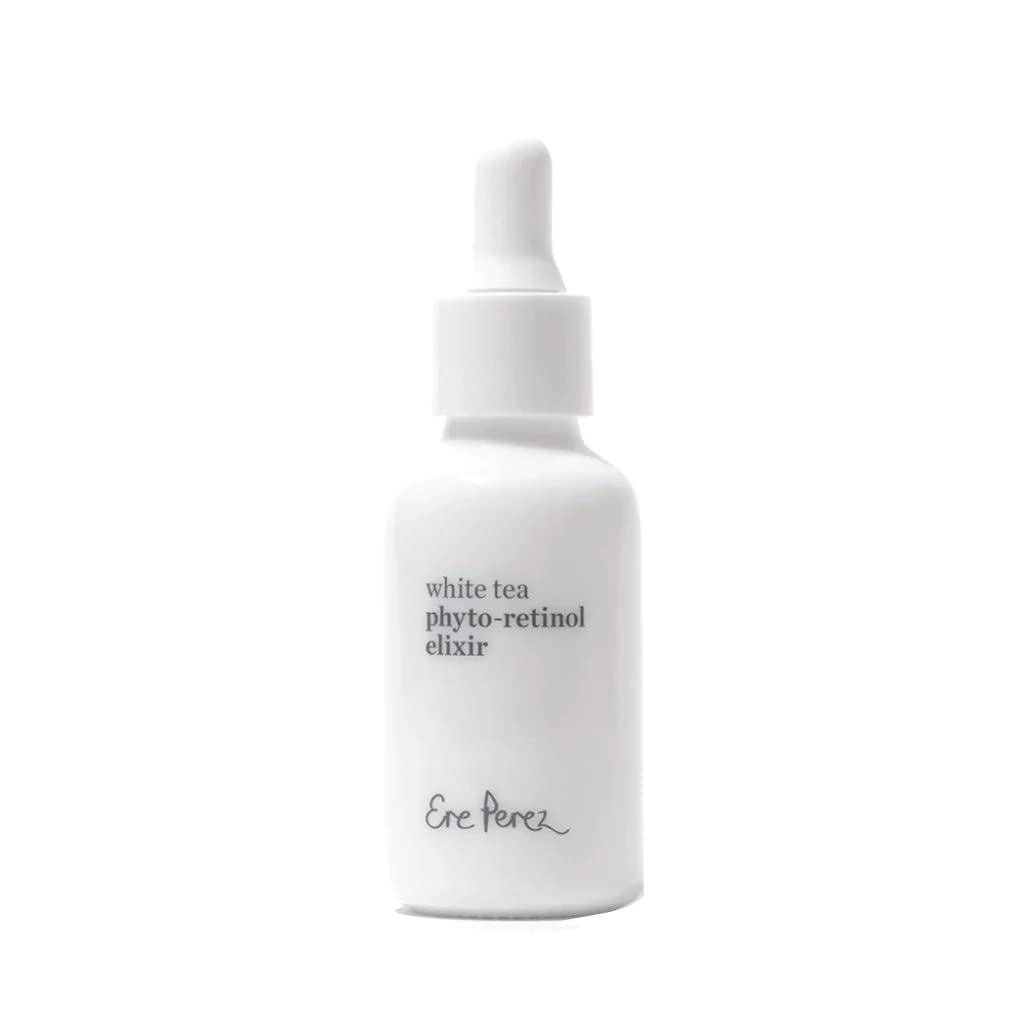 Ere Perez Natural White Tea Phyto Retinol Elixir - Vegan, Cruelty-Free, 1 fl oz