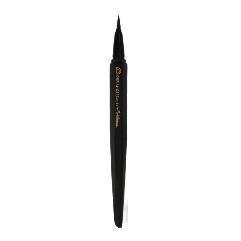 Defiance Beauty Infinity Liquid Eyeliner - Long Lasting, Waterproof, Vegan - Carbon Black