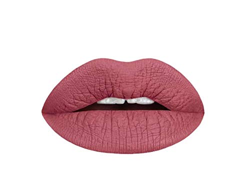 Aromi Matte Liquid Lipstick - Long-Lasting Vegan Chestnut Rosy Shade, Smudge Proof, 1 Count