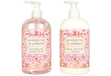 Greenwich Bay Trading Hand Soap & Body Lotion Set - 16Oz Rosewater Jasmine (Pack Of 2)