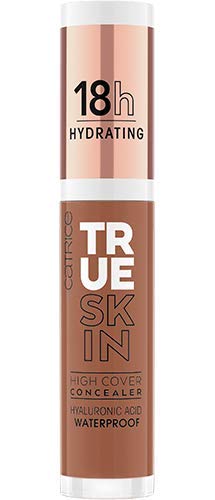 Catrice True Skin High Cover Concealer, Waterproof, Lightweight, Hyaluronic Acid, 094 Warm Cocoa