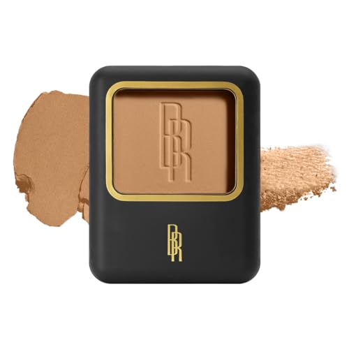 Black Radiance Pressed Powder - Crème Fresh, Buildable Matte Finish, Vegan, Compact With Mirror