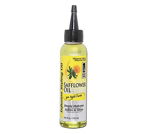 Doo Gro Infusion Styling Oil With Safflower Oil For Tight Curls - 4.5 Oz