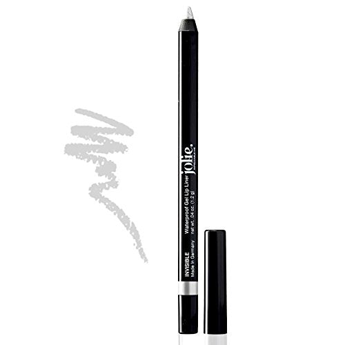 Jolie Cosmetics Waterproof Gel Lip Liner - Clear, Anti-Feathering, 0.04 Oz