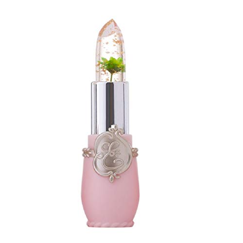 Seazoon Color Changing Lipstick #5 - Long-Lasting Waterproof Jelly Flower Lip Gloss, 3.8 Oz