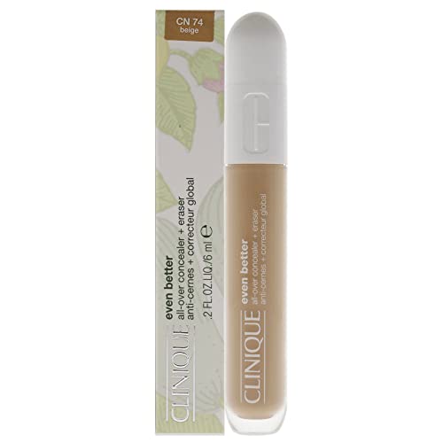 clinique Even Better AllOver concealer Plus Eraser  cN 74 Beige concealer Women 02 oz