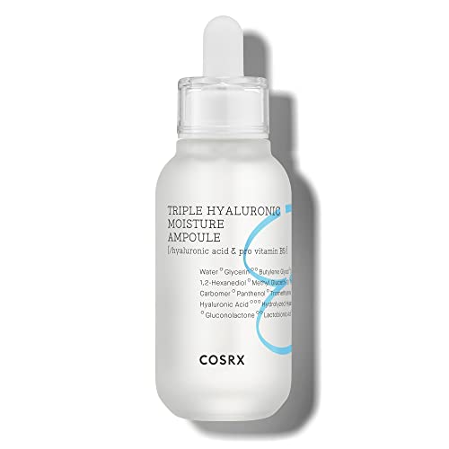 cOSRX Hydrium Triple Hyaluronic Moisture Ampoule  40ml  135 floz  Hyaluronic Acid Viscous Serum  Korean Skin care  Animal Testin