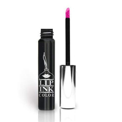 Lip Ink Hot Pink Liquid Lipstick - Smearproof, Long-Lasting, Vegan, 0.25 Fl Oz