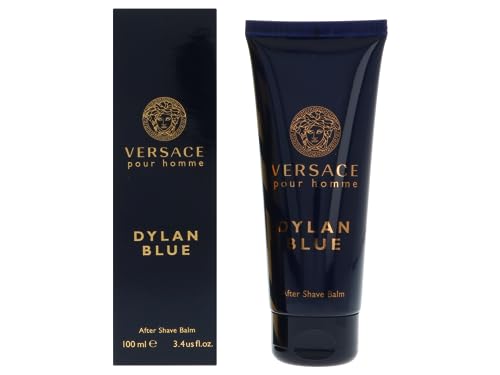 Versace Pour Homme Dylan Blue After Shave Balm 3.4 oz for Men - Refreshing Fragrance