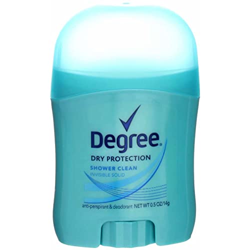 Degree Antiperspirant Deodorant Stick, Shower Clean, 0.5 Oz, Pack Of 4