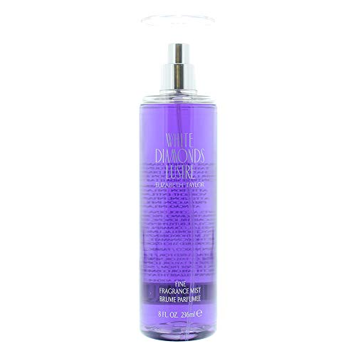 Elizabeth taylor  White Diamonds Lustre  Body Mist 8 Oz