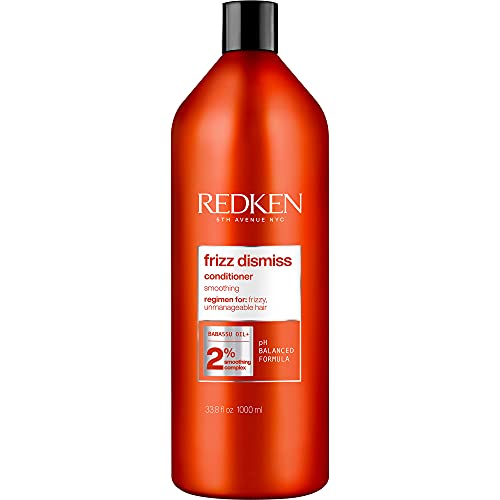 Redken Frizz Dismiss Conditioner Anti Frizz Sulfate Free for hair  338 fl Oz  Packaging May Vary