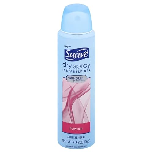 Suave Antiperspirant Dry Spray Powder, 3.8 Ounce - Long-Lasting Protection, Fresh Scent