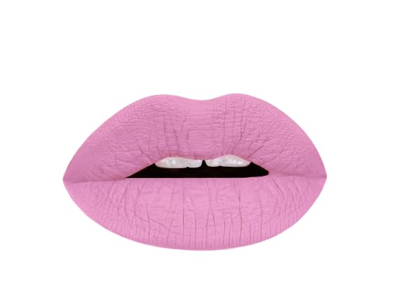 Aromi Matte Liquid Lipstick - Long-Lasting Baby Pink With Blue Undertones, Vegan & Cruelty-Free