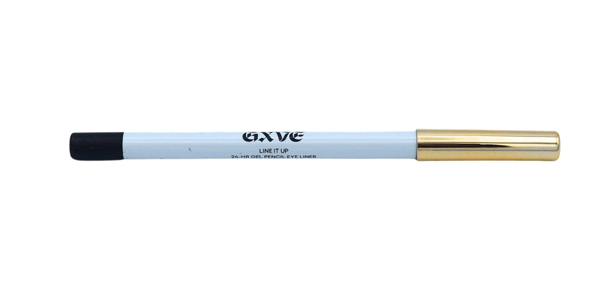 Gxve 24-Hr Gel Pencil Eyeliner Waterproof In Spiderwebs - Long-Lasting & Smooth Application